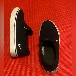 Nike Black and White Fabric Tag